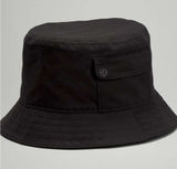 lululemon athletica on my level Black Bucket Hat with pocket S/M Photo 0