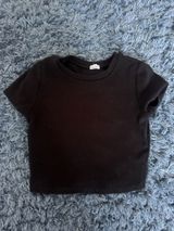 Garage Black Baby Tee Photo 0