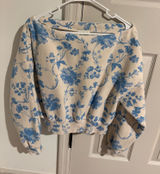 Off-The-Shoulder Abercrombie Sweatshirt Photo 0