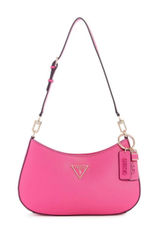 GUESS Hot Pink Shoulder Bag with Gold Hardware Photo 0