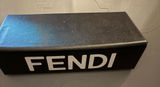 Fendi white & black sunglasses case. No glasses included Photo 0
