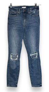 Good‎ American Good Straight High Rise Jeans Blue 4/ 27 Women's Photo 0