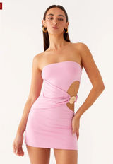 Peppermayo So Iconic Pink Mini Dress Photo 0