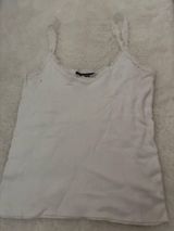 Brandy Melville White Tank Top Lace Photo 0