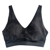 Fabletics Onyx Smudge V Neck Strappy Back M Support Sports Bra L Diamond Dye Photo 0