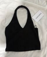 Signature 8 Black Halter Top Photo 0
