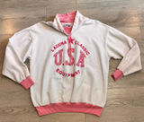 Laguna Classic USA Equipment Large L Pullover Sweatshirt Mock Neck Vintage Style Photo 0