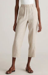 NWT Quince 100% European Linen Pants in Flax Size Medium Photo 0