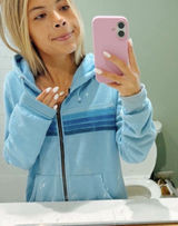 Aviator Nation Zip-Up Hoodie Photo 0