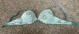 Push Up Bra Green Size 34 B Photo 0