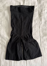 SKIMS Black High-Waisted Mid-Thigh Shapewear Shorts Women’s XS Photo 0