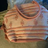 Shade & shore woven tote bag about 21 inches long x 15 inches high Photo 0