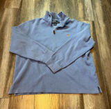 Polo Ralph Lauren Blue Quarter Zip Sweater Photo 0