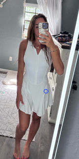 Lululemon Tennis Dress Everlux size 4 white Photo 0