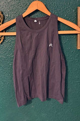 Oner Active Gray Cropped Tank Top Sz Small Photo 0