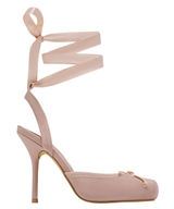 Women's Ballet Lace Up Heels in Nude, Size 6 Photo 0