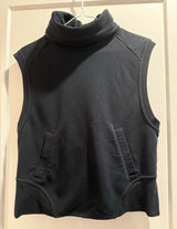 Nike Women’s Black Sleeveless‎ Hooded Vest Top Size M Photo 0