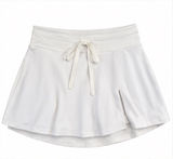 Blogilates Women’s Large White Skort Tennis Pickleball Athletic Drawstring Skirt Photo 0