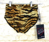 Tiger Friday Go2 Briefs Womens Adult Small Tiger Print Dance Briefs High Waisted Photo 0