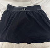 Black Alo Tennis Yoga Skirt Photo 0