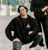 Disney Spirit Jersey‎ Metallic Pin Stripe 50th Anniversary Hoodie & Sweatpants Photo 0
