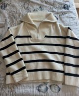 Striped sweater White Photo 0