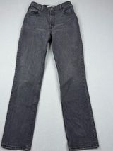 Abercrombie 90s Straight Jeans 26 Long Gray Ultra High Rise 32.5 Inseam Photo 0
