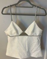 Zara Cut Out Sparkle Top  Photo 0