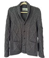 Aran Crafts Ireland Merino Wool Cable Knit Cardigan Sweater Size Small Photo 0