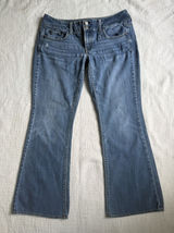 Y2K‎ American Eagle Womens Jeans Size 6 Short Artist Stretch Flare Low Rise Photo 0