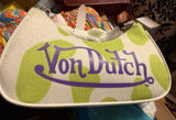 Von Dutch VDSB-2009LME Lime Cow Print Mini Shoulder Bag Photo 0