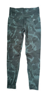 Gymshark Adapt Camo Seamless Leggings Womens Small Green Grey Scrunch Bum B1A2K Photo 0
