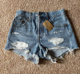 Levi’s 501 High-Rise Shorts Denim Photo 0