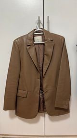 Aritzia Leather Jacket Wilfred Faux Photo 0