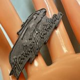 Harley-Davidson Pewter Eagle Pin Badge Official Licensed Photo 0