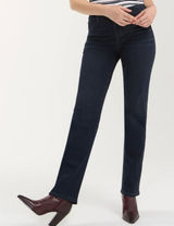 Liverpool Kennedy Straight Jeans Women 12/31 Dark Blue Halifax High Rise Stretch Photo 0