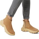 Sorel Women's Kinetic Breakthru Acadia Waterproof Shoe Brown Boots Size 8 Photo 0