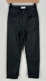 We The Free The Pacifica High Rise Slim Straight‎ Leg Faux Leather Pant Photo 0