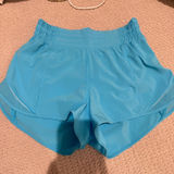Blue Lululemon Shorts Hotty Hot 2.5" Photo 0