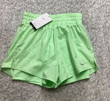 Nike Dri-FIT Womens Training Shorts Lime Green‎ High Waisted DX6016-376 XS NWT Photo 0