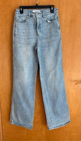 Judy Blue Los Angeles Womens Straight Fit Light Wash‎ Jeans - Size 11/30 Photo 0