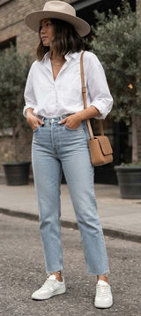 Abercrombie & Fitch Curve Love High-Rise Straight Mom Jeans Light Wash Raw Hem Photo 0