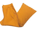 Aerie Waffle Knit Flare Pants Women's XL Orange High Waist Fall Photo 0
