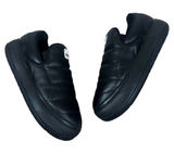 Puma Mayu Puffy Quilted Platform Slip On Sneakers Black Streetwear Size 8 Photo 0