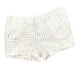 Vintage GAP 3" City Shorts Size 6 Eyelet White‎ Lined Pockets Coastal Summer Photo 0