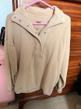 Aerie Getaway Quarter Snap Sweatshirt Photo 0