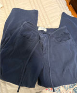Hollister Low-Rise Baggy Navy Pants Photo 0