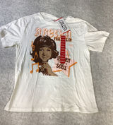 Aretha Franklin Queen of Soul Graphic Tee White XS New‎ Licensed Band T-Shirt Photo 0