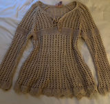 Bikini cover up Tan Size 4 Photo 0