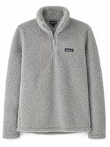 Patagonia Los Gatos 1/4 Zip Fleece Pullover Womens‎ Medium M Drifter Grey 25235 Photo 0